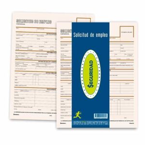 SOLICITUD DE EMPLEO SEGURIDAD C/3BLOCK 2002