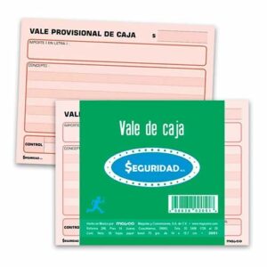 VALE DE CAJA SEGURIDAD 2051 C/150H